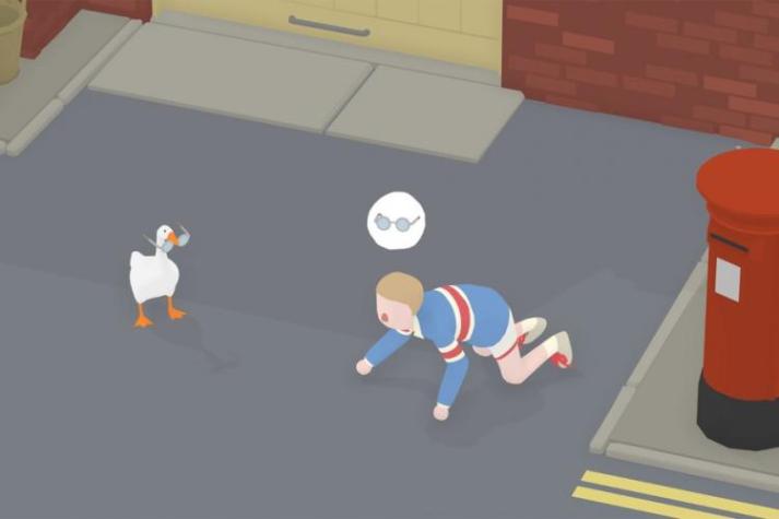 Untitled Goose Game: el juego en el que personificas a un ganso molesto