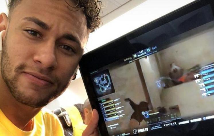 Neymar Jr. demuestra sus habilidades en CS:GO