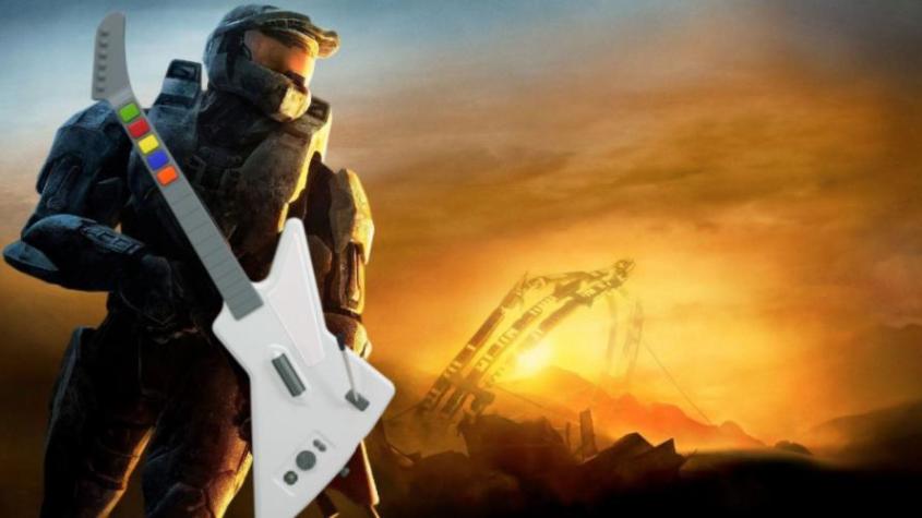 Terminó Halo 3 utilizando la guitarra de Guitar Hero