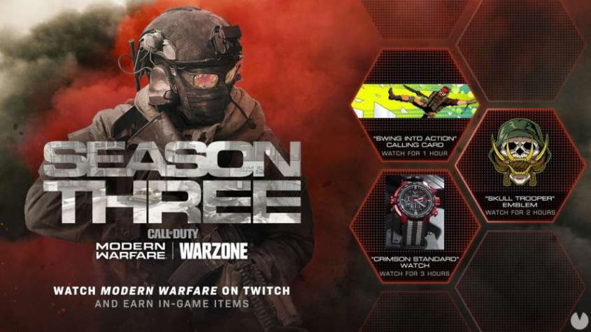 CoD: Warzone y Modern Warfare: Cómo conseguir recompensas viendo Twitch