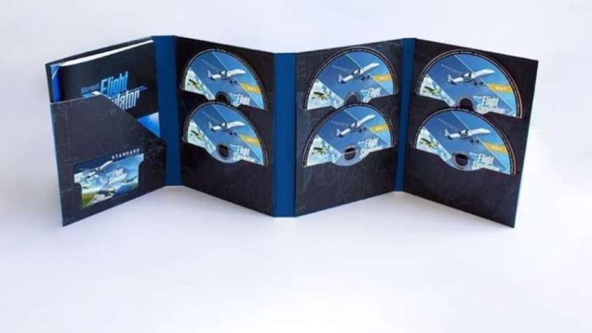 Microsoft Flight Simulator traerá diez DVDs de doble capa en su versión física