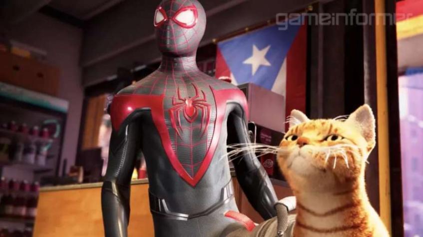 Podrás llevar un gato en tu espalda en Spider-Man: Miles Morales