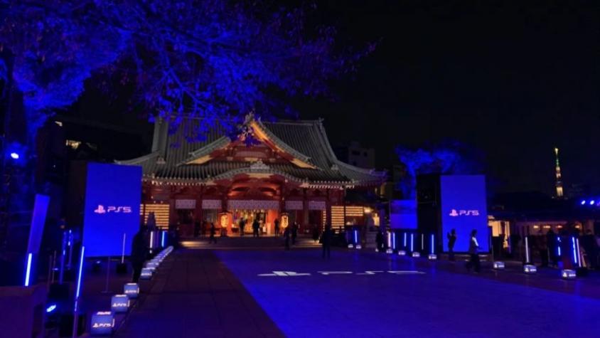 PS5 celebra evento en antiguo altar en Japón 