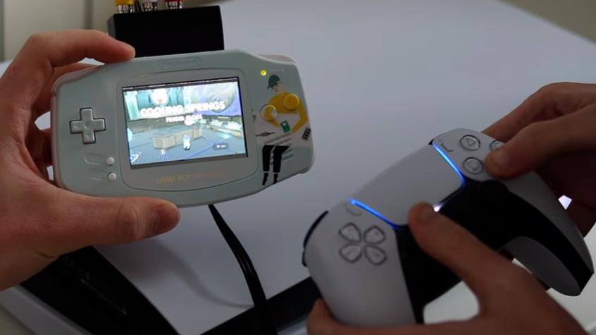 Este jugador logró utilizar una Game boy como monitor de PS5