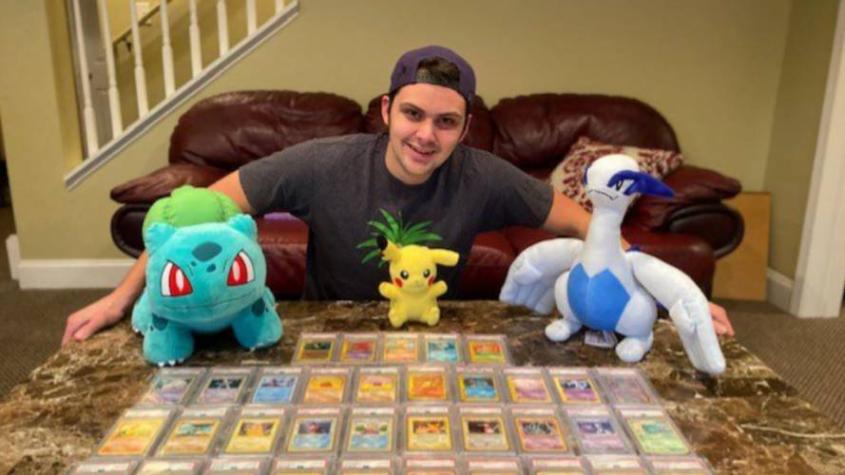 Joven paga su universidad vendiendo cartas Pokémon