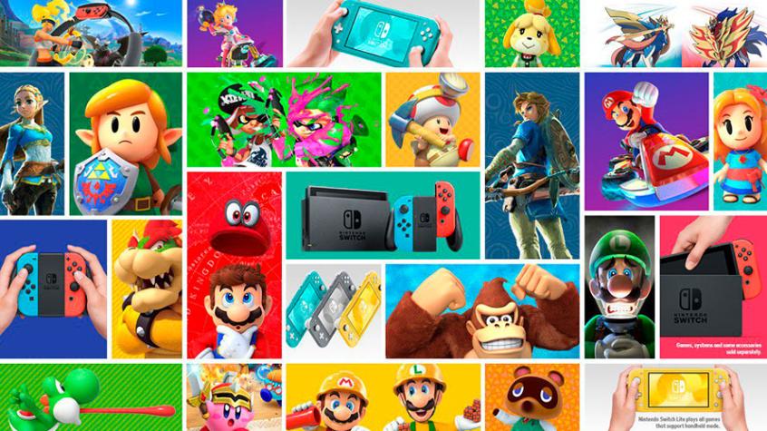 Estos son los juegos más vendidos de Nintendo Switch