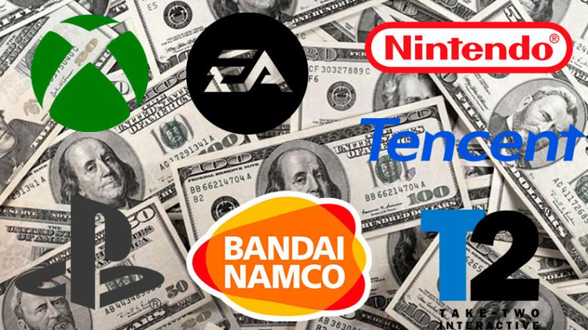 Las 10 compañías de videojuegos que más dinero ganaron en 2020