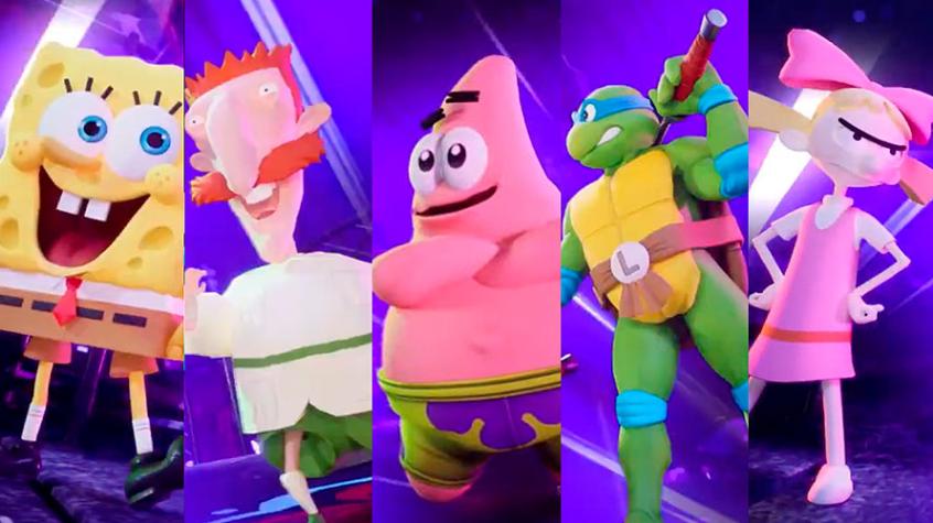 Como en Super Smash: Conoce Nickelodeon All Star-Brawl, el juego de peleas con Bob Esponja, Rugrats y más