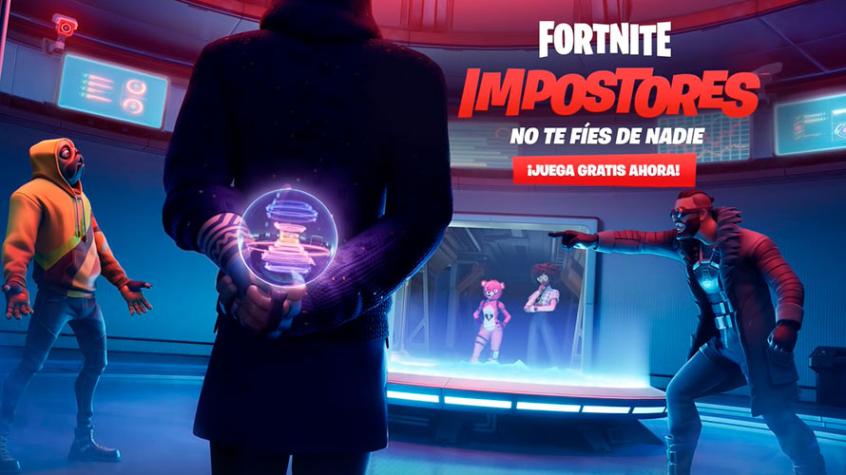 Fortnite presenta “impostores”, un modo inspirado en Among Us