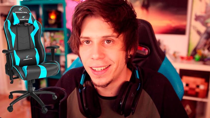 Conoce “Drift Rubius”: La silla gamer oficial de El Rubius 