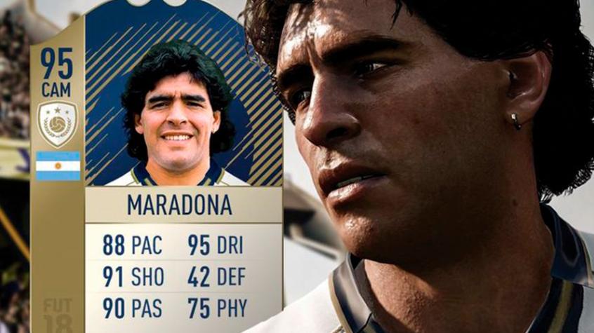 Diego Maradona será eliminado de FIFA 22 por una disputa legal en Argentina