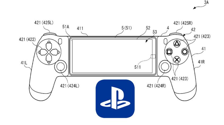 ¿PlayStation Mobile? Sony patenta un mando DualShock para celulares