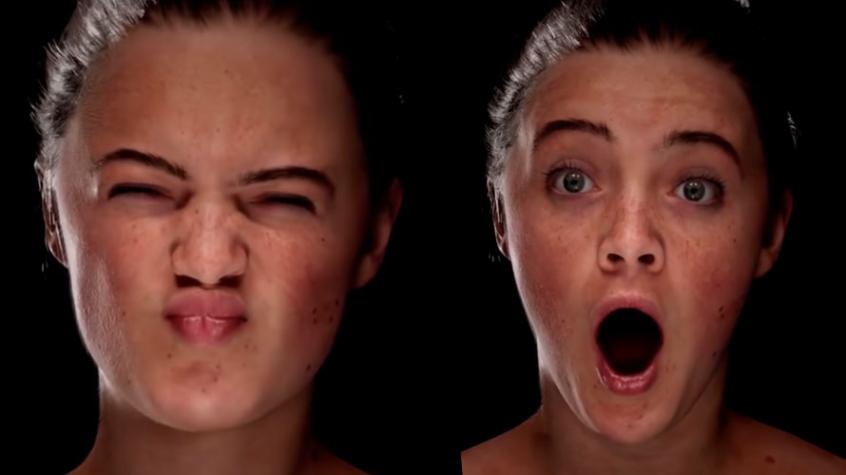 El fotorrealismo de Unreal Engine 5 permite crear rostros muy expresivos en tiempo real