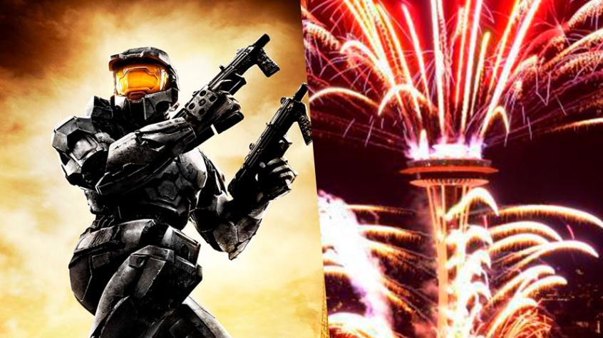 Al ritmo del Master Chief: Seattle recibió el año nuevo con la música de Halo 2