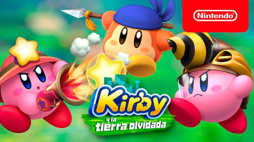 Kirby y La Tierra Olvidada ya tiene fecha de lanzamiento en Nintendo Switch