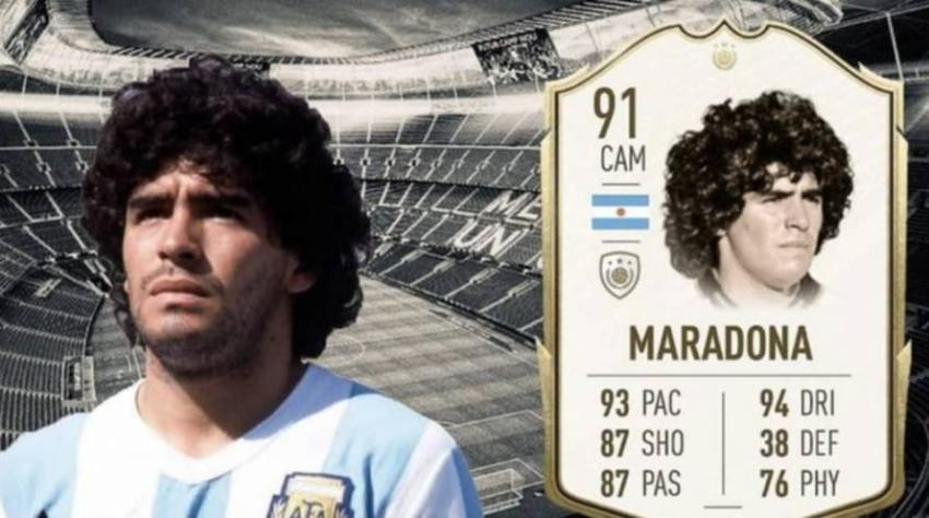 Sin Diego Maradona: EA Sports bajó al "10" de FIFA 2022
