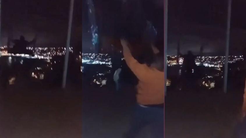 Columpio de los deseos en Lota: Mujer cae a quebrada de cinco metros 