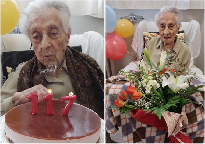 Mujer más longeva del mundo cumplió 117 años: “Hasta aquí he llegado”