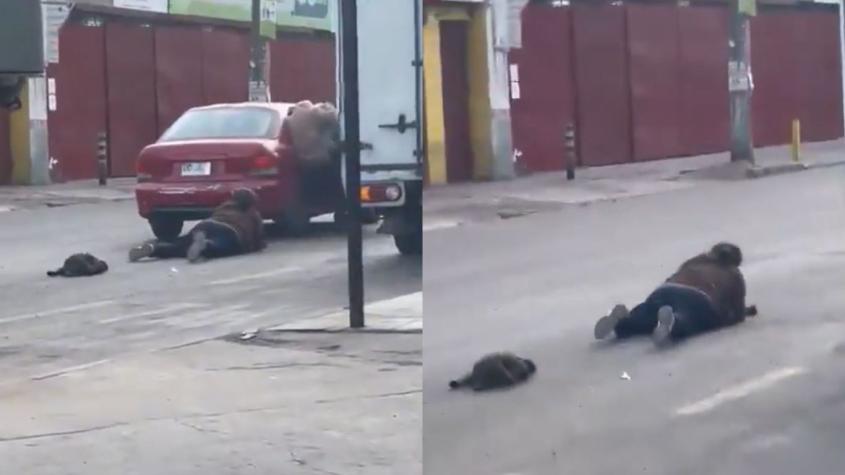 Violento asalto en Iquique: Mujer fue arrastrada para robarle su cartera  