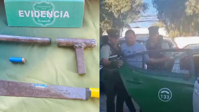 Femicidio frustrado en El Monte: sujeto agredió a su pareja embarazada con un machete