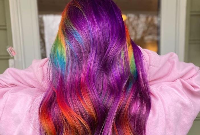 15 formas de llevar unas fantásticas mechas de colores fantasía