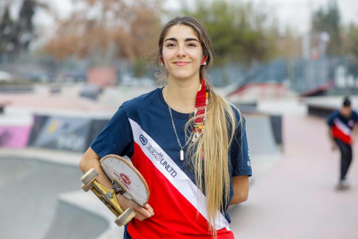 María José Rojas, la skater que le dio a Chile un número 1 en Estados Unidos