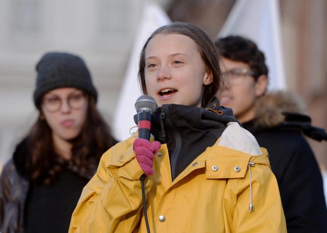 Gretha Thunberg le dedicó irónico mensaje a Donald Trump tras su salida de la Casa Blanca