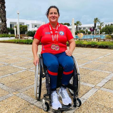 La deportista chilena Francisca Mardones triunfó con dos medallas de oro en Túnez