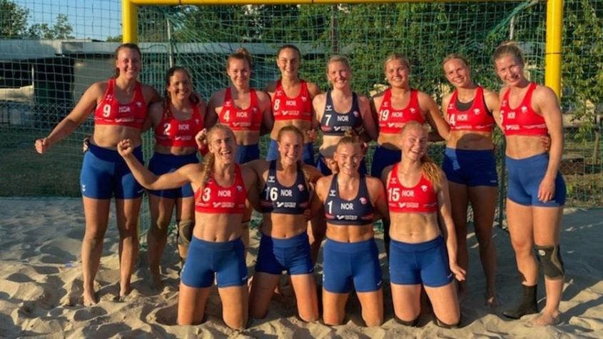 Concretan multa para selección femenina de balonmano por no usar bikini