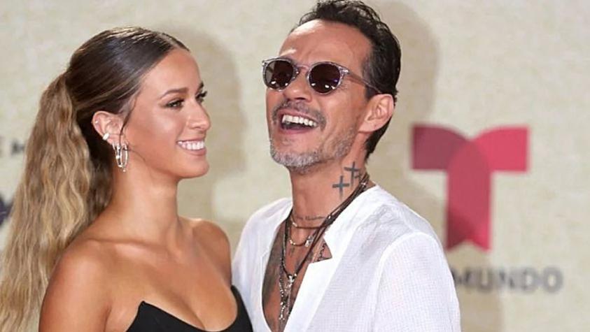 Nueva novia de Marc Anthony le dedica mensaje: es 34 años menor que él