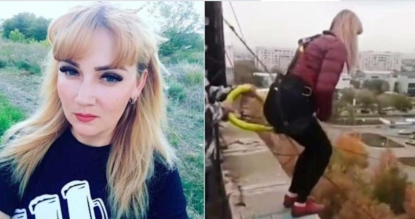  Kazajstán: Joven madre muere en fallido salto en bungee