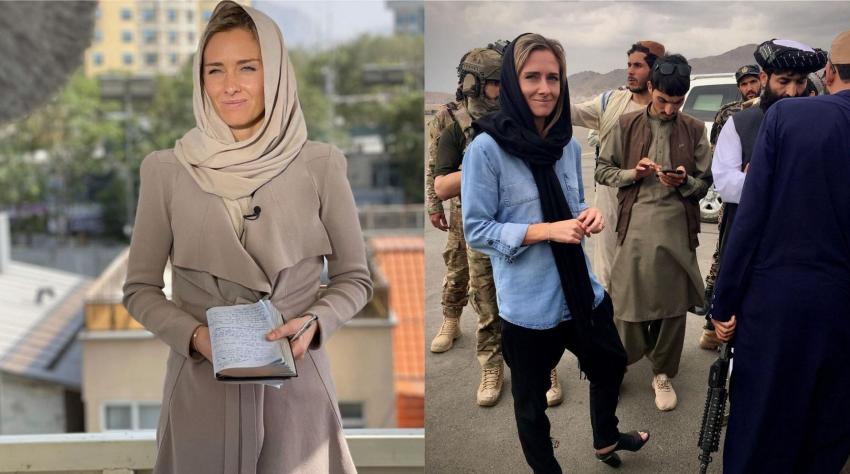 Talibanes acogen a periodista embarazada tras no poder ingresar a su país por estrictos protocolos sanitarios
