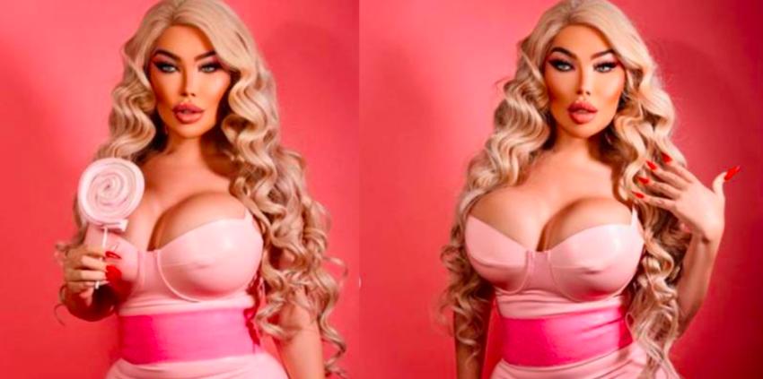 "Ken humano" que ahora es "Barbie" sigue sorprendiendo a sus seguidores con nuevo look 
