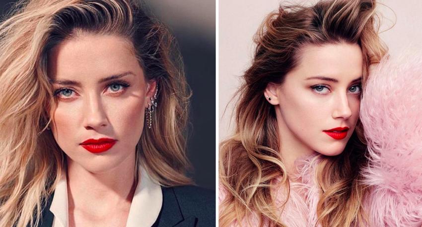 Amber Heard es dueña del rostro "más bello del mundo" según la ciencia