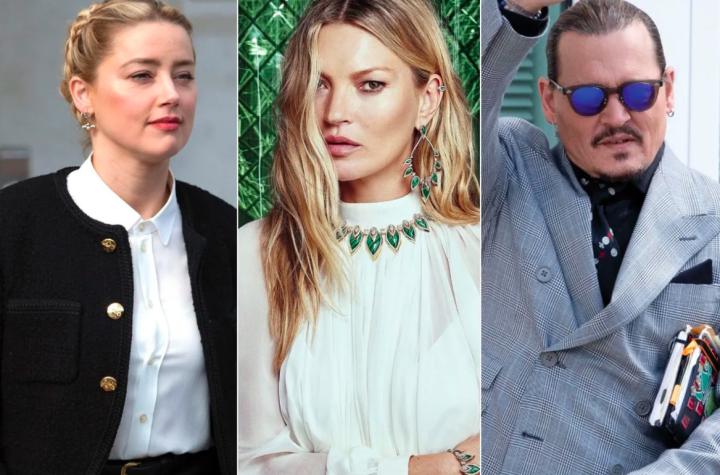 Kate Moss rompió el silencio luego de testificar a favor de Johnny Depp en juicio con Amber 
