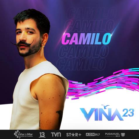 Camilo llega con sus grandes éxitos a Viña 2023