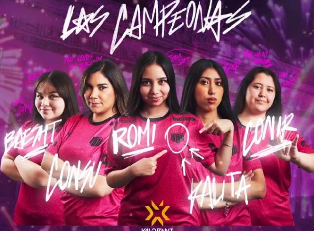  Campeonas: Las chicas de KRÜ Esports clasificaron al mundial de “Valorant”