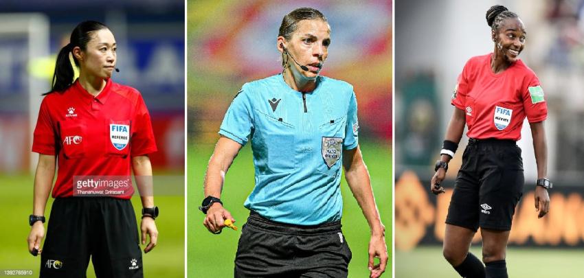 Qatar 2022: Estas son las 6 mujeres que arbitrarán por primera vez en un Mundial de Fútbol masculino