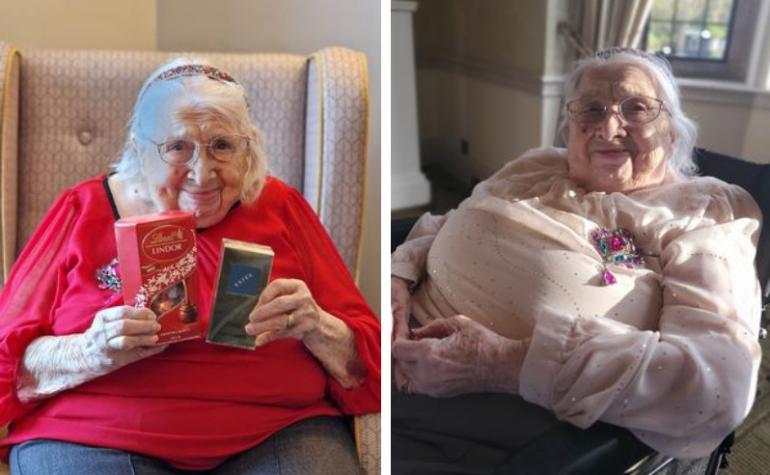 Cumple 100 años y revela el secreto de su longevidad: “Evita hablar con hombres extraños”