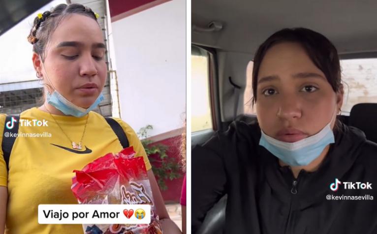 Mujer es rechazada por su novio virtual al conocerse en persona y no tiene como volver a su país