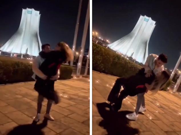 Condenan a 10 años de prisión a joven pareja en Irán: Ella aparece sin velo bailando en un video