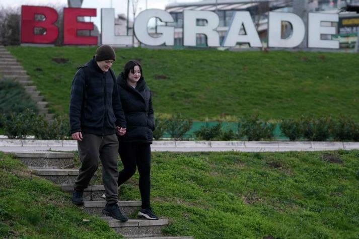 Amor en tiempos de guerra: La historia de una pareja ruso-ucraniana que se refugia en Serbia