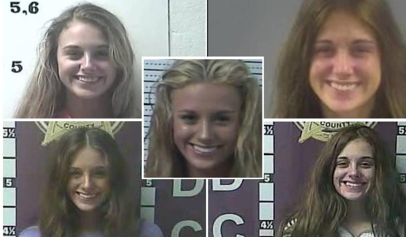 "Reina del caos": la joven de 23 que aparece sonriendo en sus reportes policiales