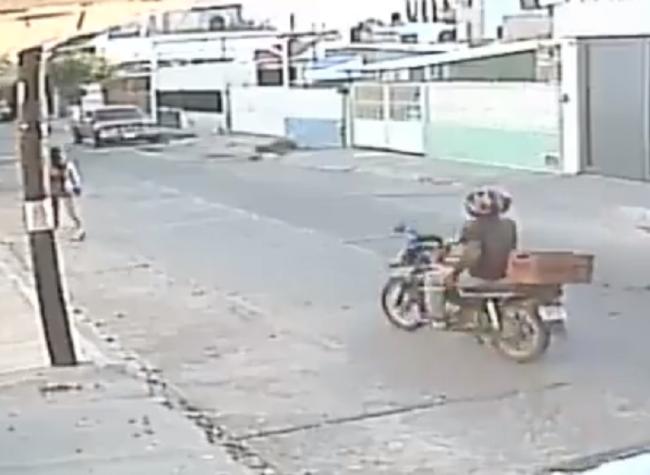 Detienen en México a motociclista que atacaba mujeres con arma cortopunzante