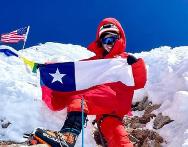 Sin oxígeno: Janice Rot se convierte en la primera mujer chilena en llegar a la cima del Manaslu