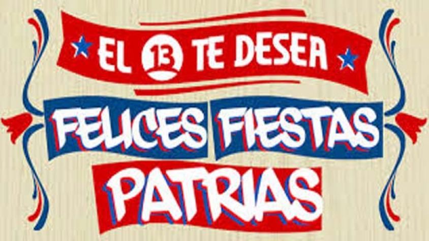"Fiestas Patrias en el 13"