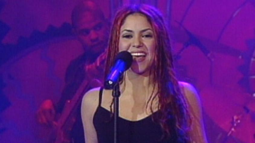 Shakira deslumbró con sus caderas en "Sábado Gigante"
