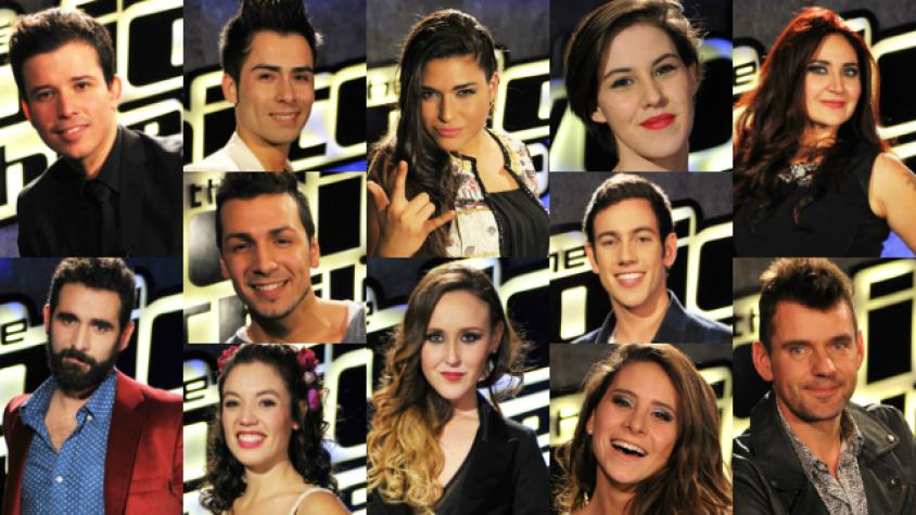 Estas son las redes sociales de los 12 finalistas de “The Voice Chile”