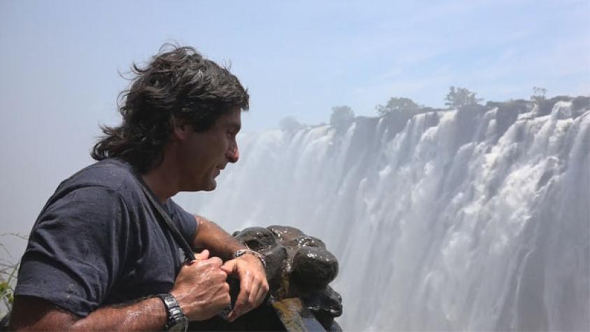 Claudio disfrutó de las Victoria Falls