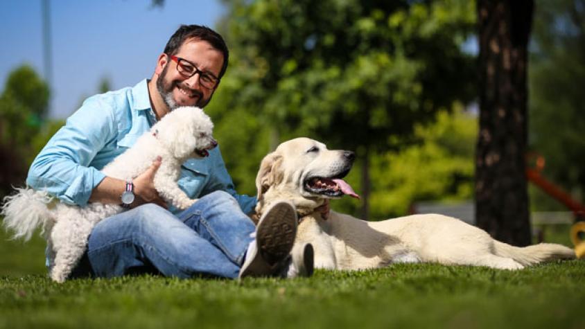 Eduardo Fuentes: “Siempre he tenido un vínculo con los perros”